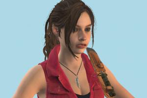 Claire Girl Resident Evil Remake Claire-3